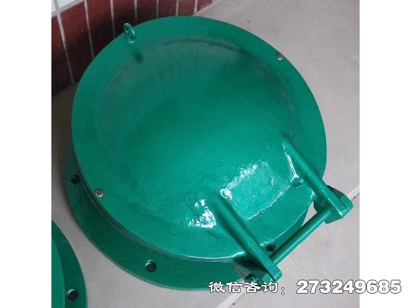 兴平铸铁圆形拍门