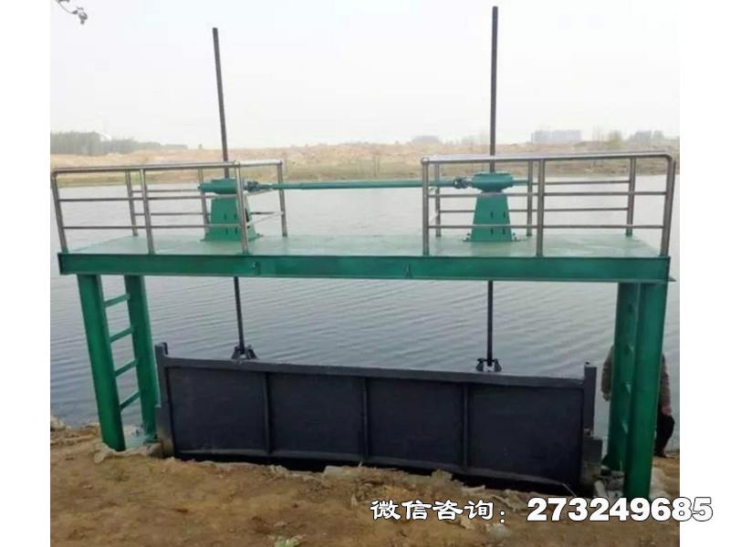 兴平水坝拦水闸门