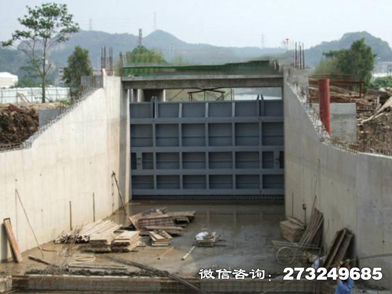 兴平水坝止水闸门
