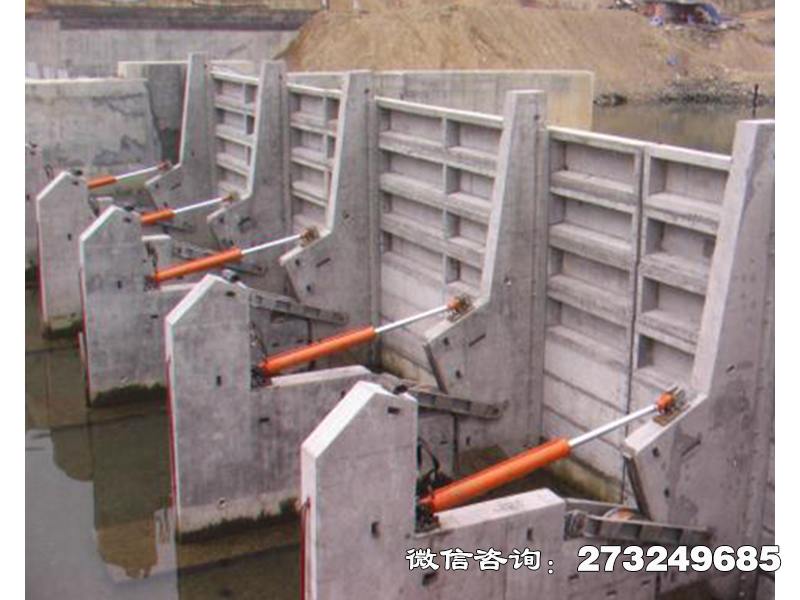 兴平水库水电站液压闸门